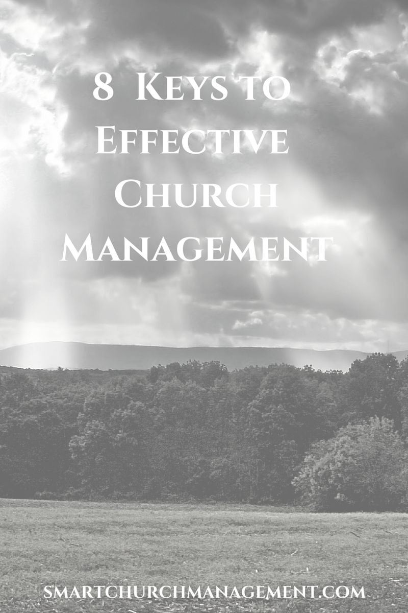 8 Keys to Effective Church Management